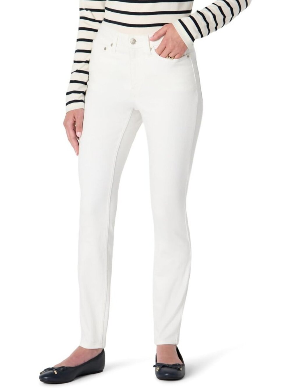 High Stretch Mid-Rise Skinny Jeans for Women | Comfortable & Stylish Fit